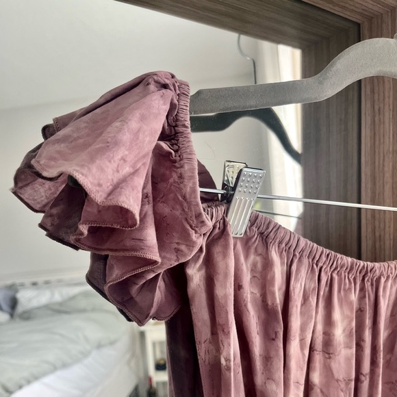 Shore Purple Tie Dye Romper - Picture 2 of 4